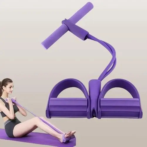 Yoga Pedal Puller Resistance Band For Women and Men| Full Body Home Fitness Trainer
