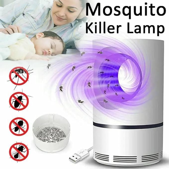 USB Electric Mosquito Killer Lamp | Quiet Indoor Bug Zapper