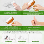 2-in-1 Wall Repair Roller Paint | Instantly Cover Cracks, Marks & Stains