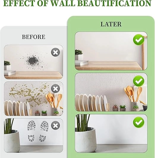2-in-1 Wall Repair Roller Paint | Instantly Cover Cracks, Marks & Stains