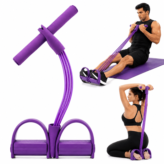 Yoga Pedal Puller Resistance Band For Women and Men| Full Body Home Fitness Trainer